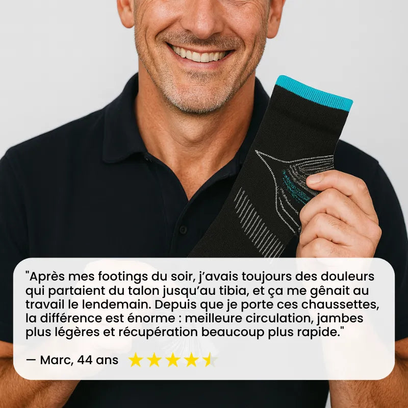OrthoSocks™ - Chaussettes de compression en fibre de bambou