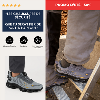 Gravitek StreetSafe S3 Pro - La sécurité qui se porte comme une sneaker