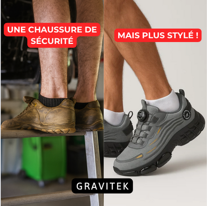 Gravitek StreetSafe S3 Pro - La sécurité qui se porte comme une sneaker