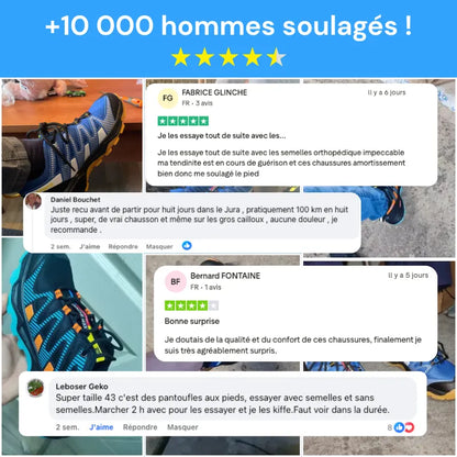 OrthoTrailPro™ - Chaussures de marche à confort orthopédique
